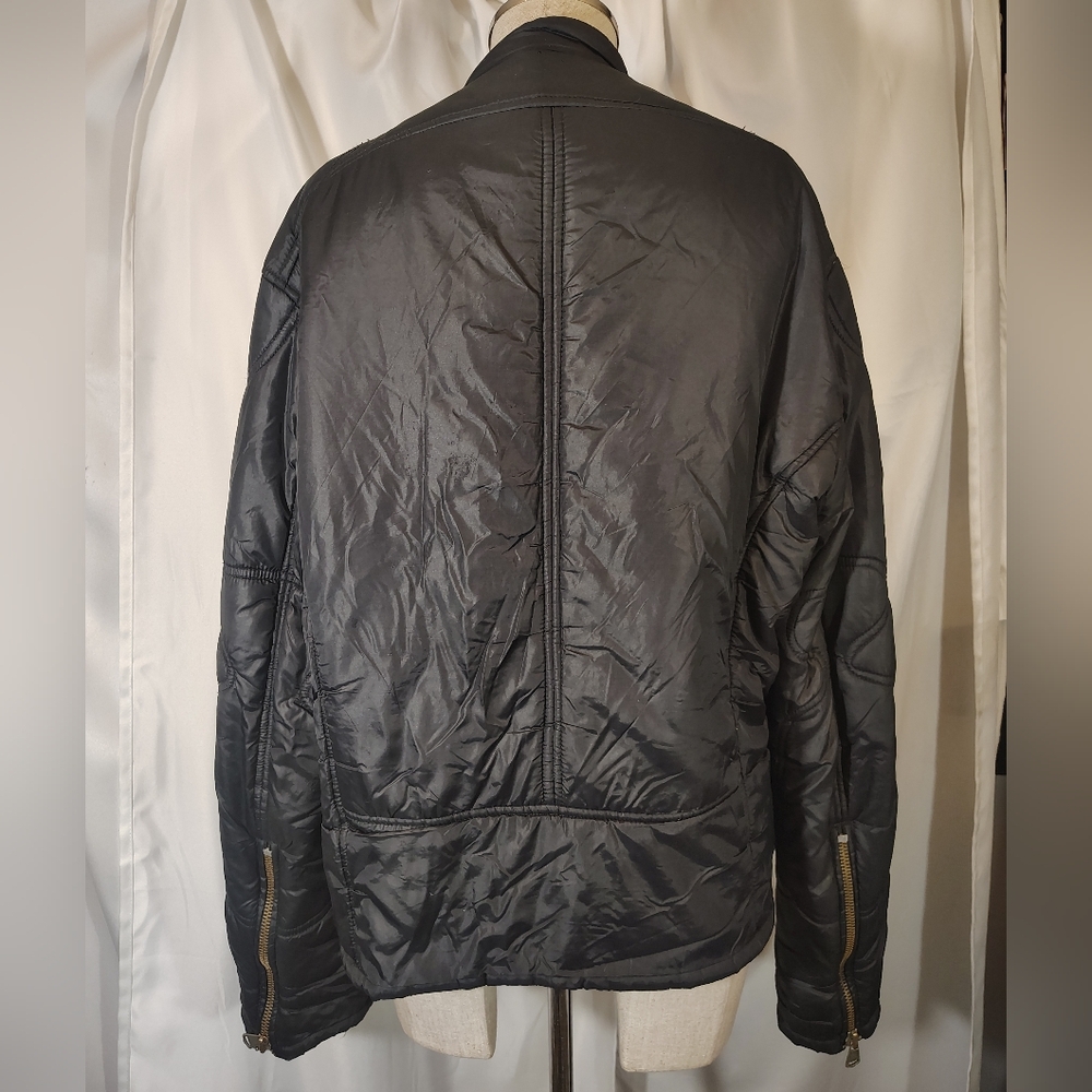 Diesel Light Weight Jacket, Nordstrom's Women ,ZipUp, Black, Zip Pckts, XXL - Picture 4 of 16
